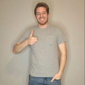 Gray Shirt with Pocket